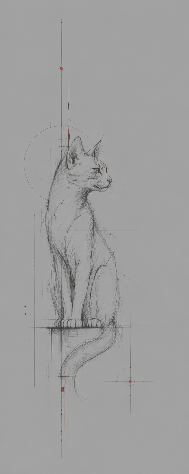 Silent District cat logo