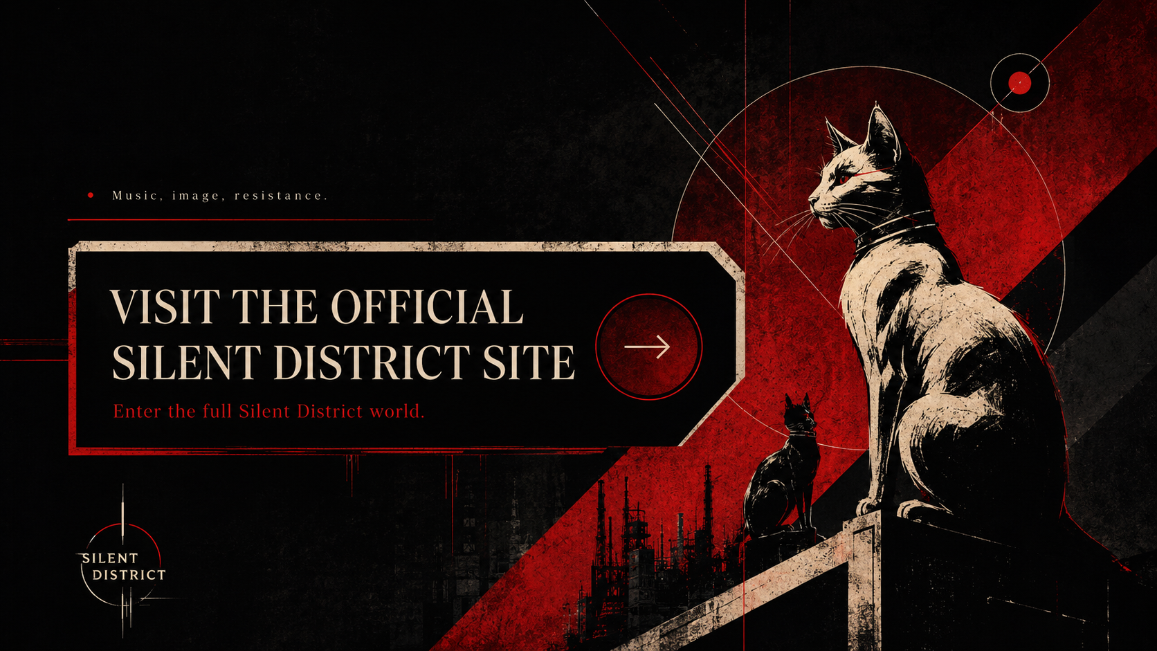 Silent District visual artwork by Paolo Di Maio
