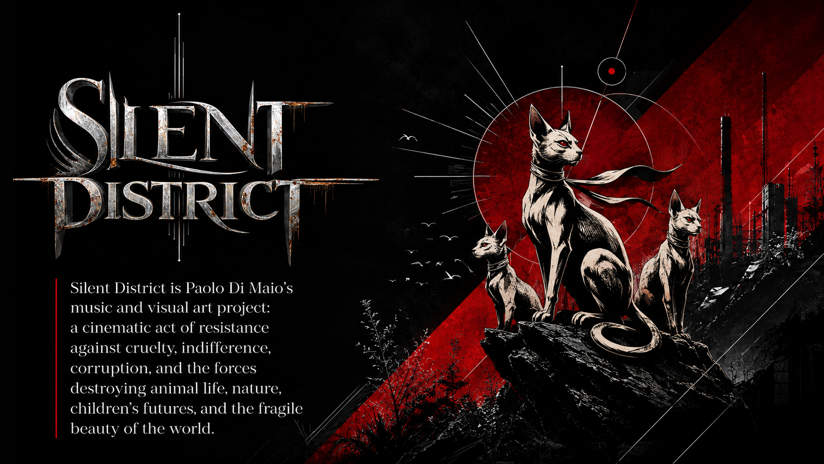 Silent District artwork by Paolo Di Maio