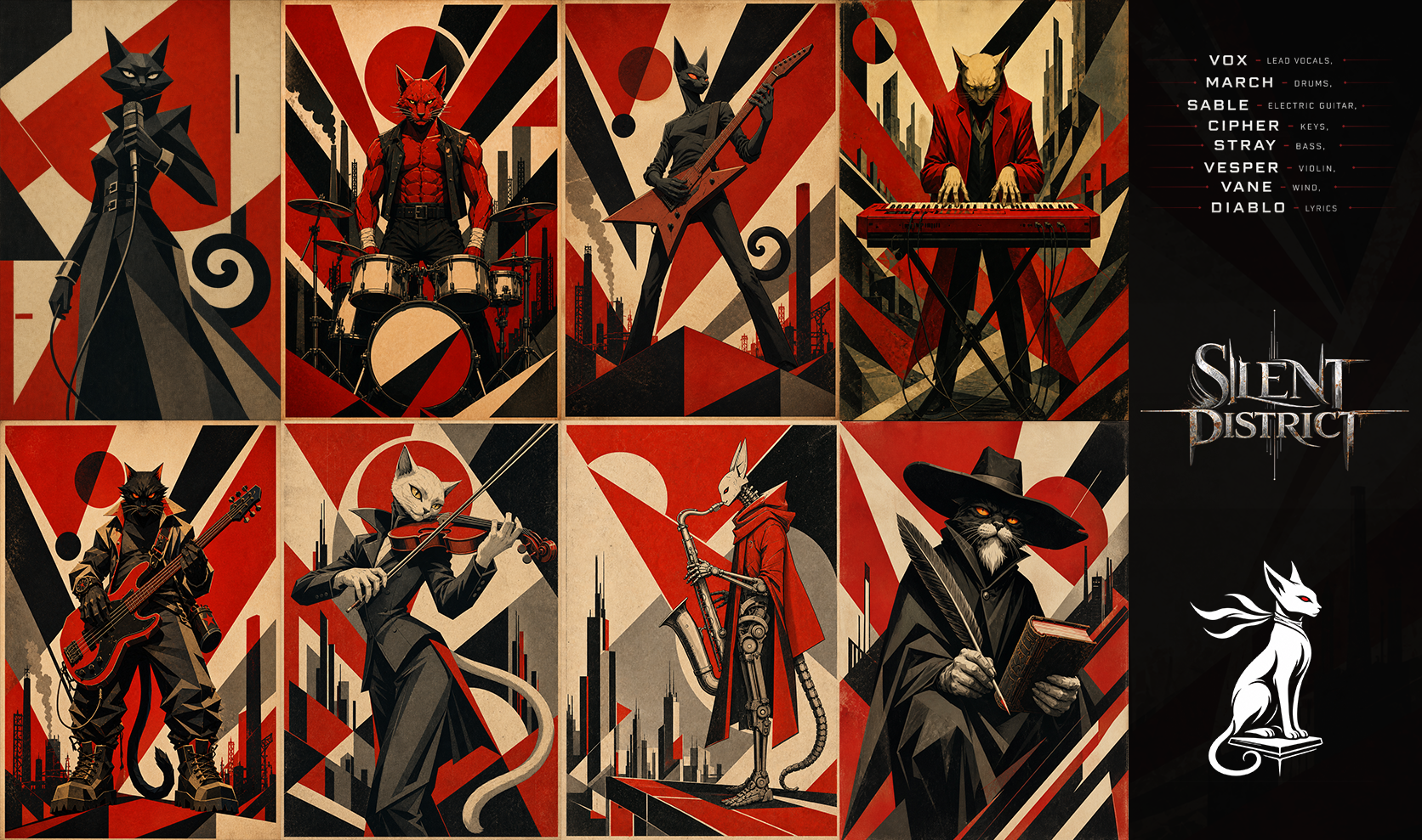 Silent District band artwork
